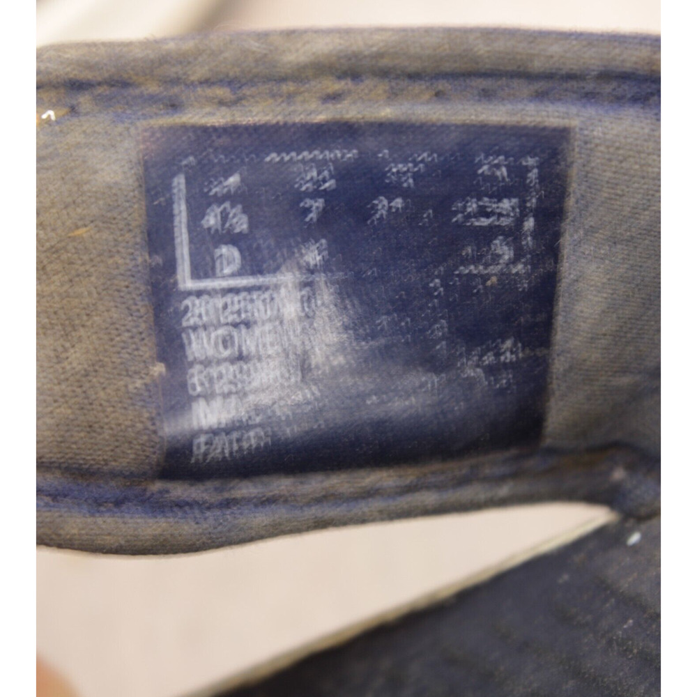 Clarks Comfort Sandals Womens 7 Navy Blue Leather Adjustable - Picture 9 of 9